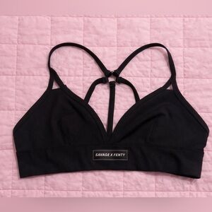 ✨Savage X Fenty Black Triangle Bralette Size S